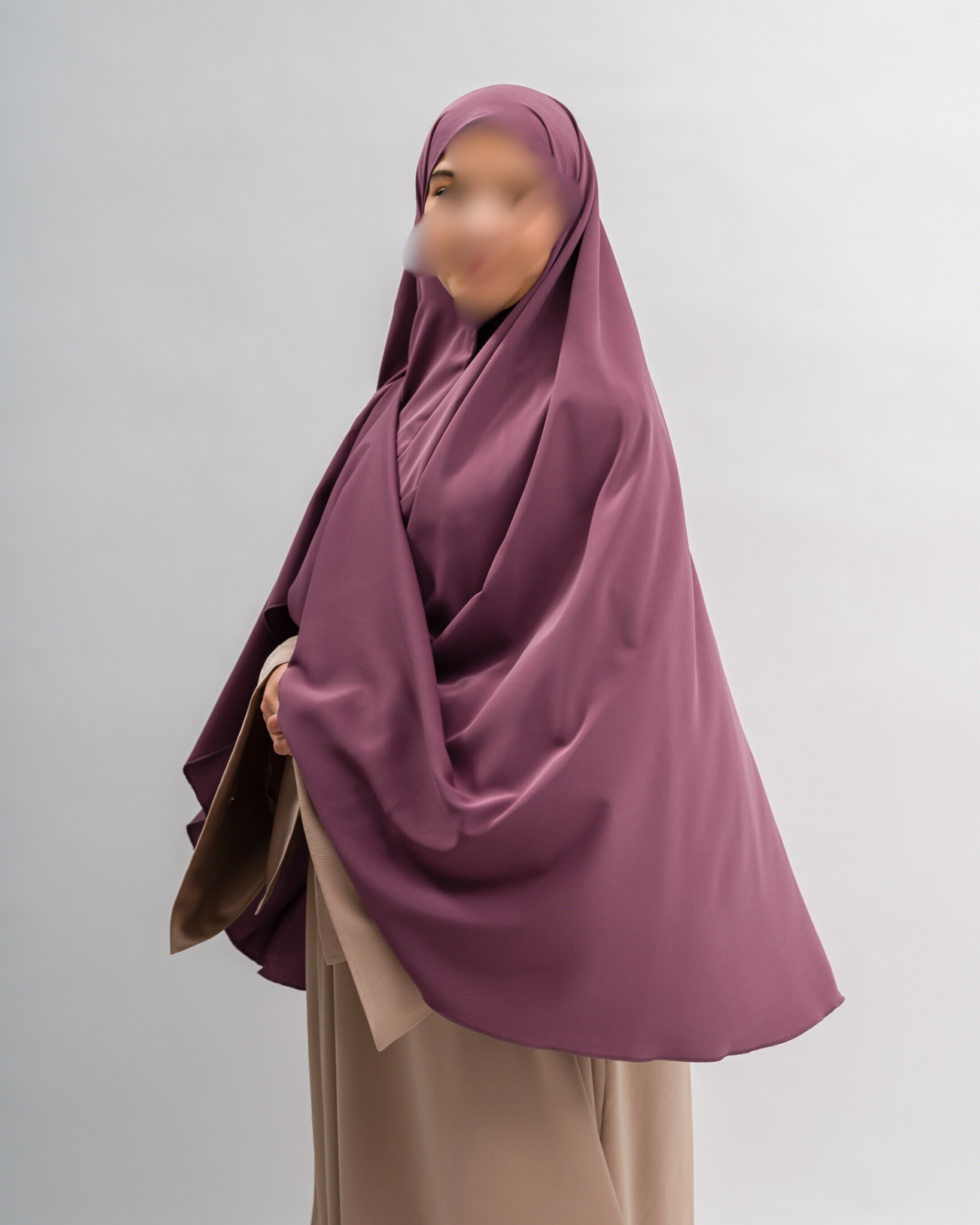 Hip Khimar Medina Orchid
