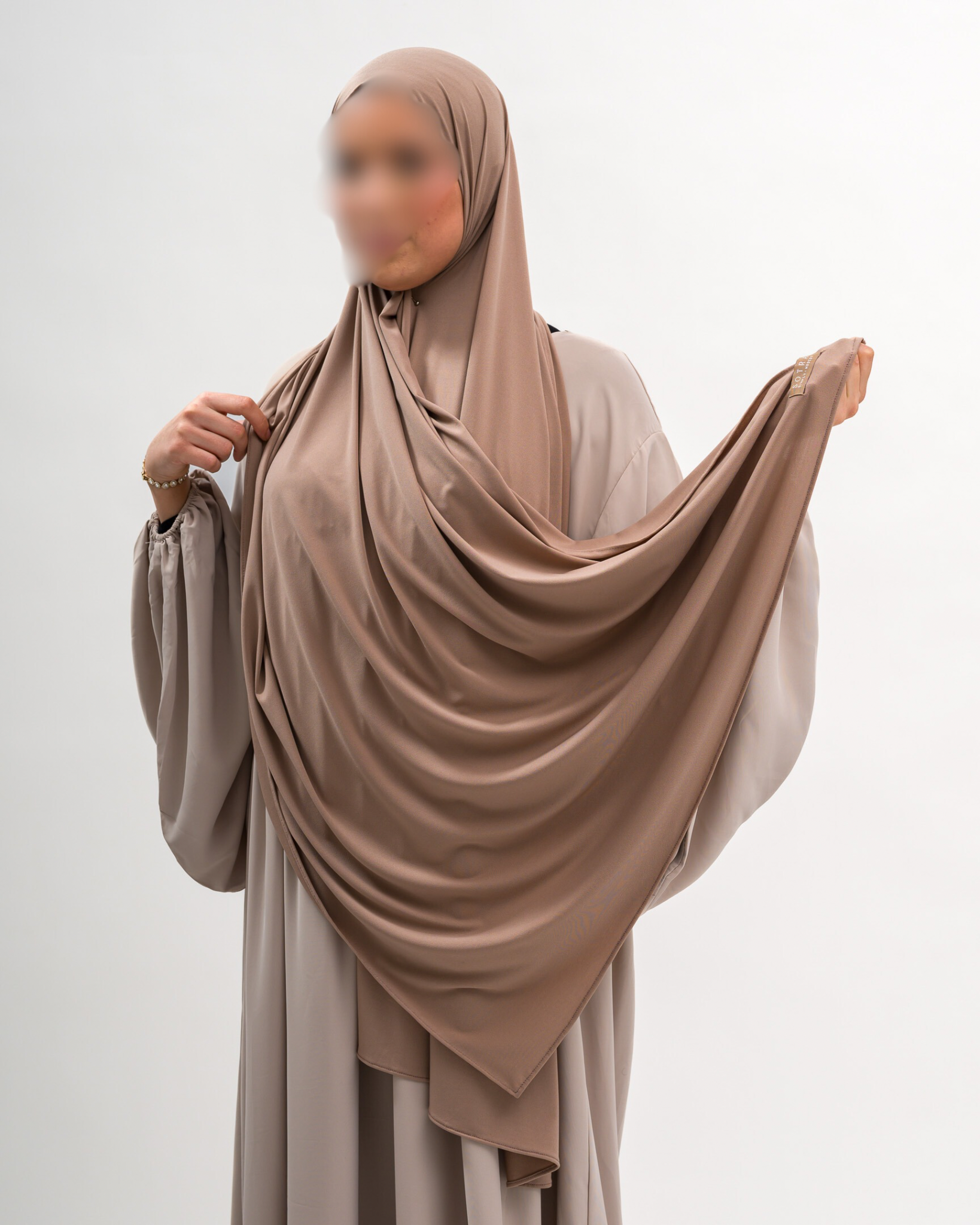 Premium Jersey Scarf Latte