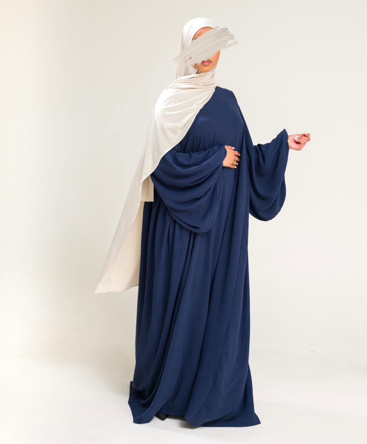 Abaya Hayah Navy