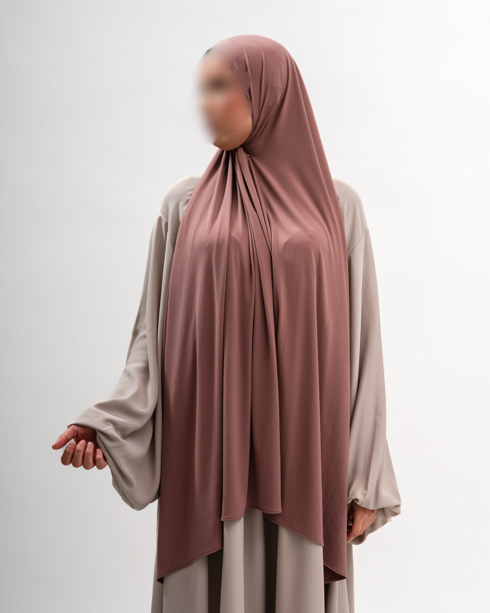 Premium Jersey Scarf Dusty Rose