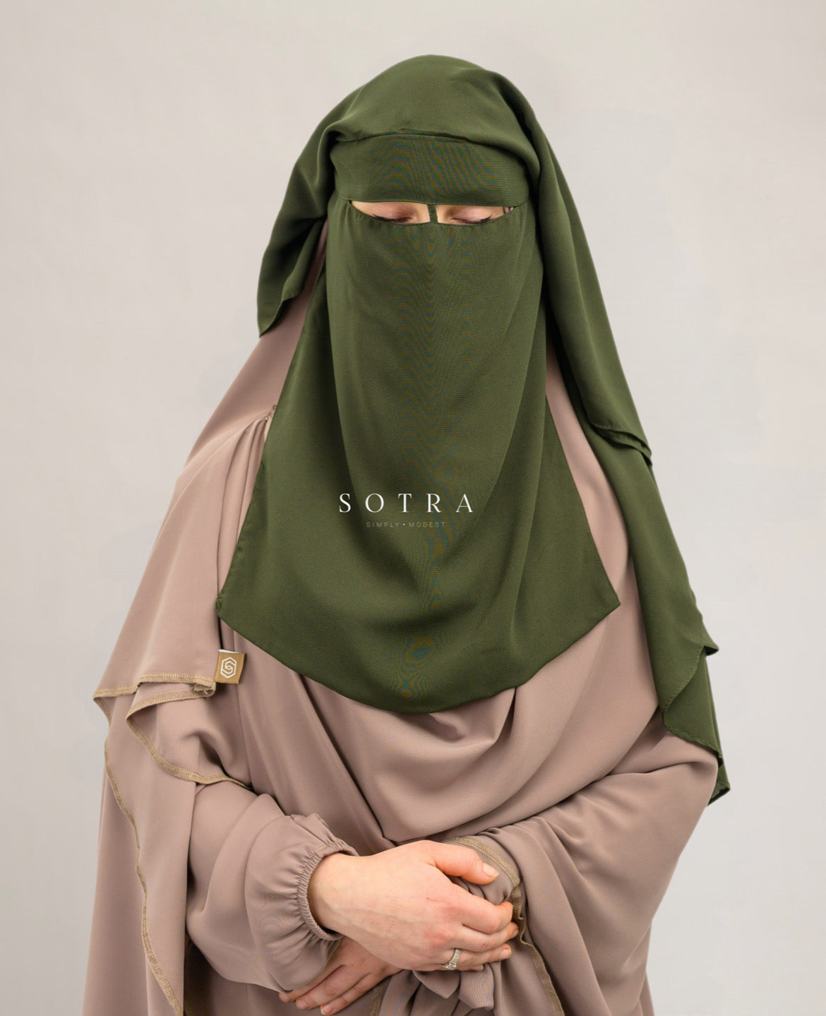 Saudi Niqab  Olive