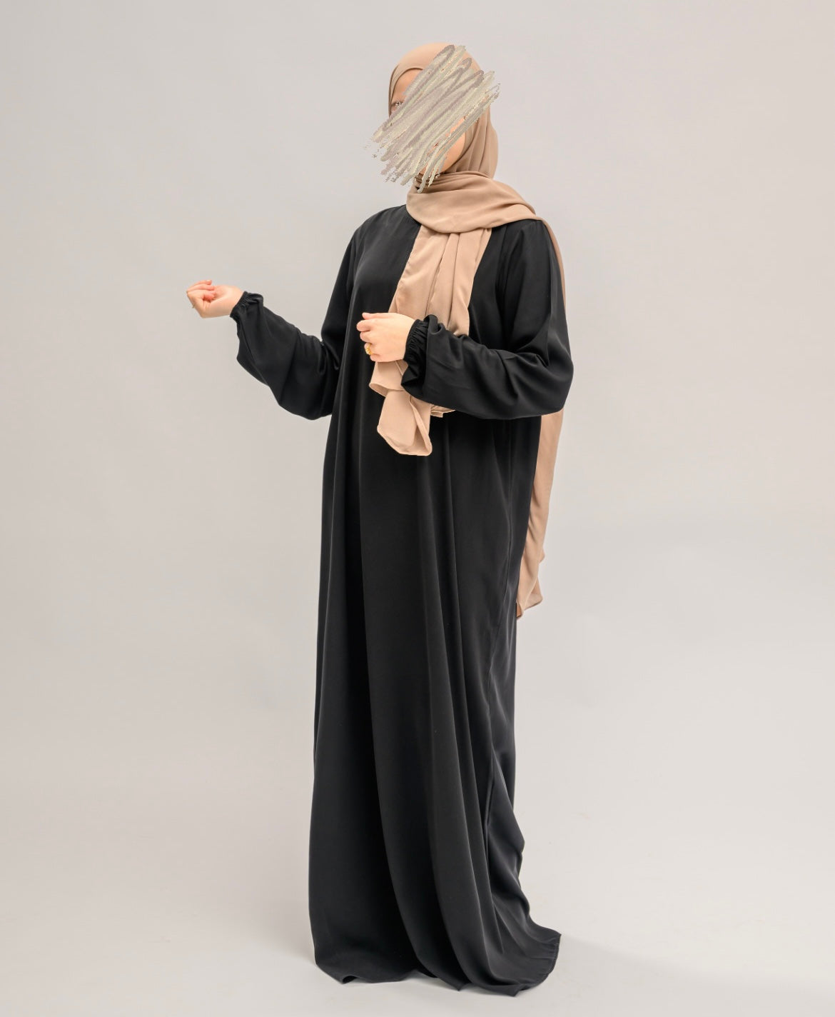 Basic Abaya  Black