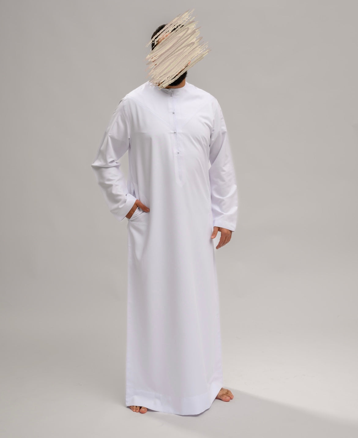 Kandoorah Emirati White